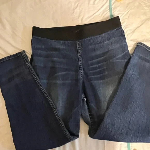 Karen Kane dark wash jeggings - Picture 4 of 5